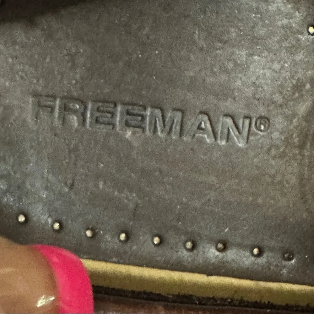 Freeman Men’s 10M Morgan Boat Slip On Leather Shoes - Brown FMC-4222 New W/O Box